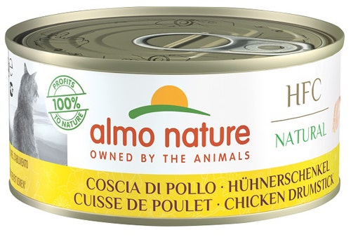Almo Nature HCF Natural Cibo Umido Coscia Di Pollo Per Gatti Adulti Scatoletta 150g-2