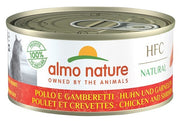Almo Nature HFC Natural Cibo Umido Pollo E Gamberetti Per Gatti Adulti Scatoletta 150g-2