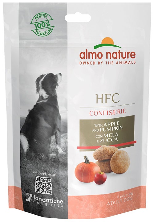 Almo Nature HFC Confiserie Con Mela E Zucca Bustina 10g-2