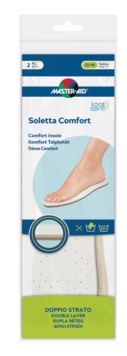 Master Aid Footcare Soletta Comfort Ritagliabile 2 Pezzi  - 1