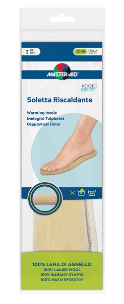 Master Aid Footcare Soletta Riscaldante Ritagliabile 2 Pezzi  - 1