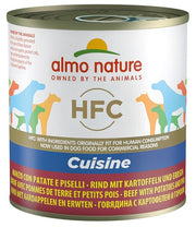Almo Nature Cuisine Cibo Umido Manzo Con Patate E Piselli Per Cani Adulti Scatoletta 290g-2