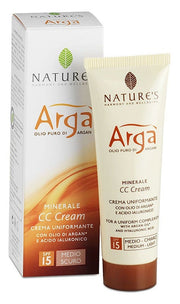 Arga' Mineral CC Crema Viso Medio Scura 50ml-1
