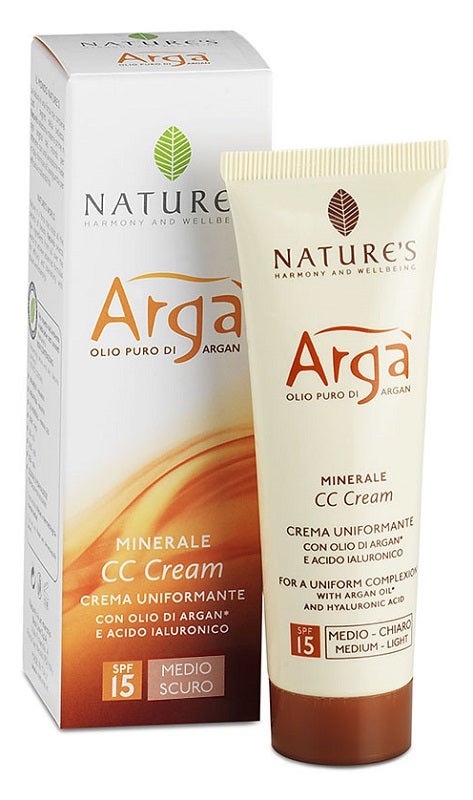 Arga' Mineral CC Crema Viso Medio Scura 50ml-1