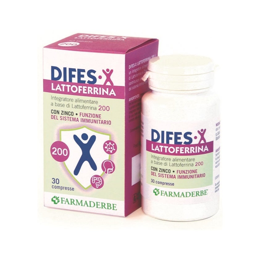 Difes-X Lattoferrina 200 30 Compresse  - 2