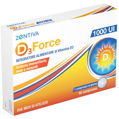 D3 Force Zentiva 1000UI 60 Compresse  - 2