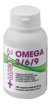 +Watt Omega 3/6/9 180 Capsule Molli-2