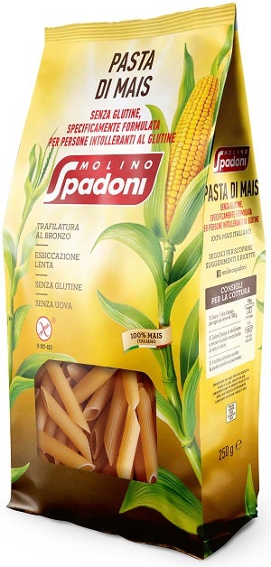 MS PENNE RIGATE 100% MAIS S/G-1