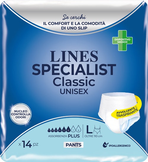 Lines Specialist Classic Unisex Pants Plus 14 Pezzi-1