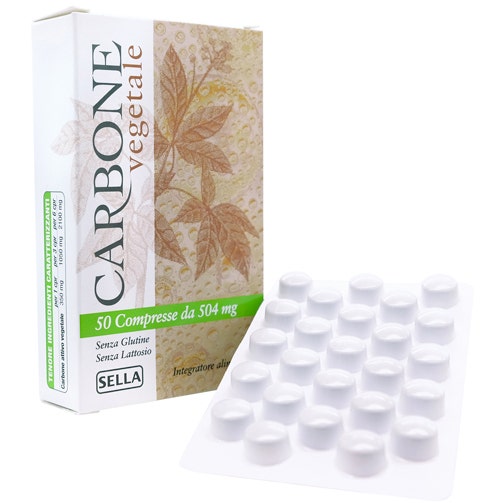 Carbone Vegetale 50 Compresse  - 2