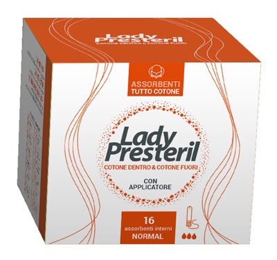 Lady Presteril Assorbente Interno Normale 16 Pezzi  - 1