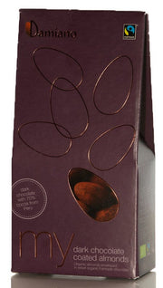 Damiano Mandorle Bio Al Cioccolato Fondente 100g-1