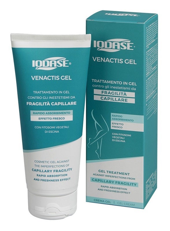 Iodase Venactis Gel Trattamento Inestetismi Fragilità Capillare 200ml-2