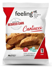 Feeling Ok Cantucci +Protein Mandorla 50g-1