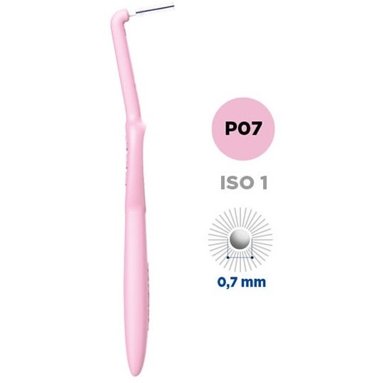 Curasept Proxi Angle Scovolino P07 Rosa 5 Pezzi 0,7mm - 3
