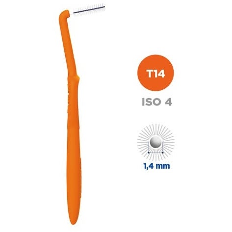 Curasept Proxi Angle Scovolino T14 Arancione 5 Pezzi 1,4mm - 2