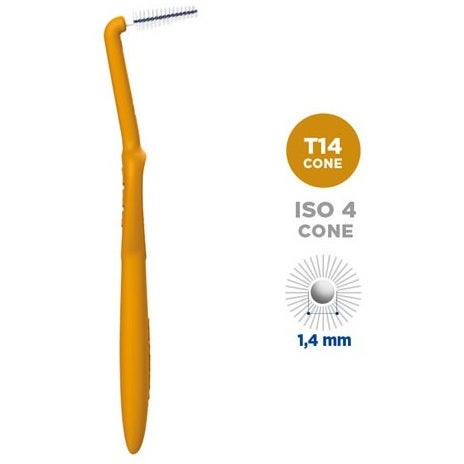 Curasept Proxi Angle Scovolino T14 Ocra 5 Pezzi 1,4mm - 2