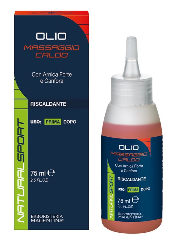 Olio Massaggio Caldo Natural Sport 75ml-1