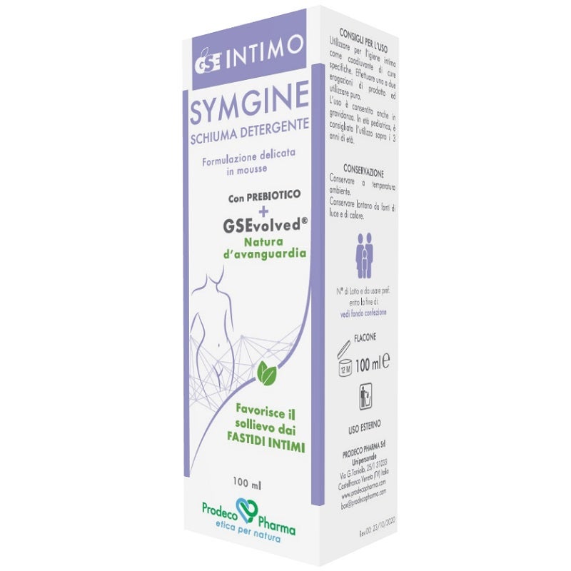 Gse Intimo Symgine Schiuma Detergente Intima 100ml-2