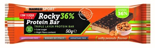 Rocky 36% Protein Bar Barretta Salty Peanuts 50g  - 1