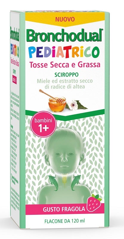 Bronchodual Pediatrico Sciroppo Gusto Fragola 1Anno+ 120ml - 1
