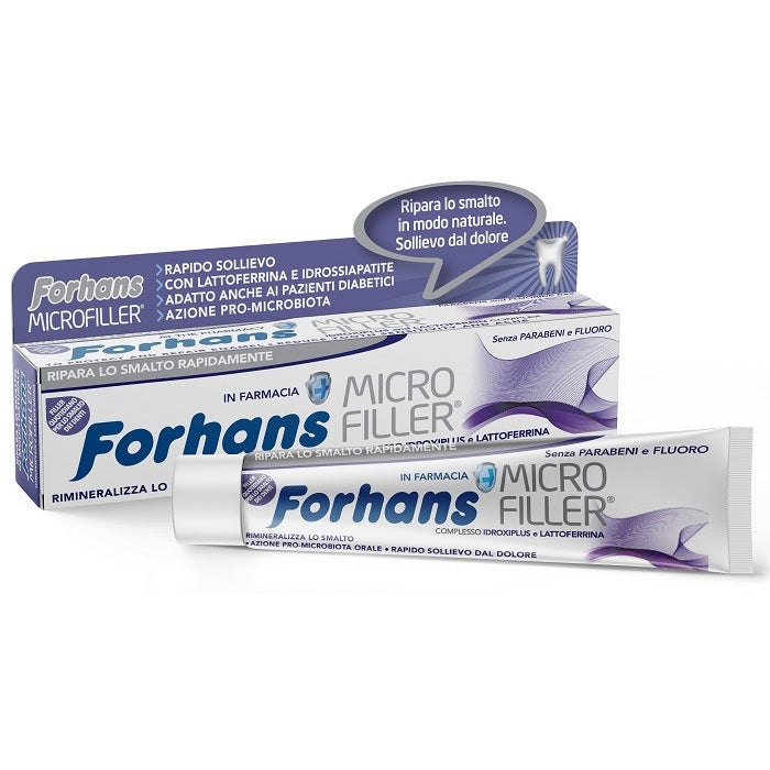 Forhans Dentifricio Microfiller Protezione Smalto 75ml  - 2