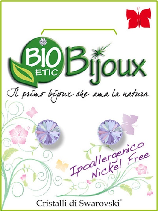 Bioetic Bijoux Orecchino Rivolo Swarovski 6,2mm Vitrail Light 1 Paio  - 1