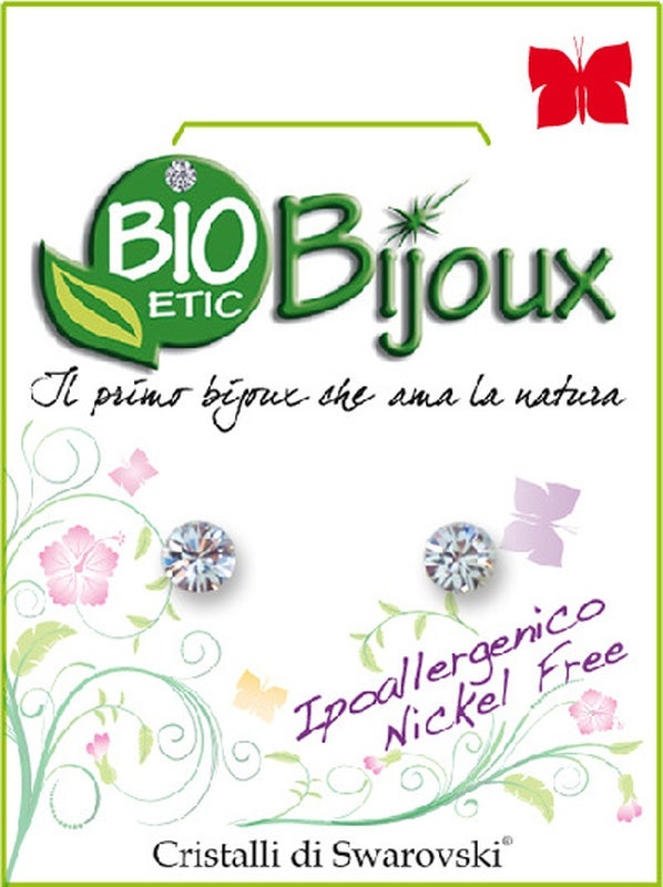 Farma Bijoux Orecchino Xirius 4,1mm Crystal 1 Paio  - 1