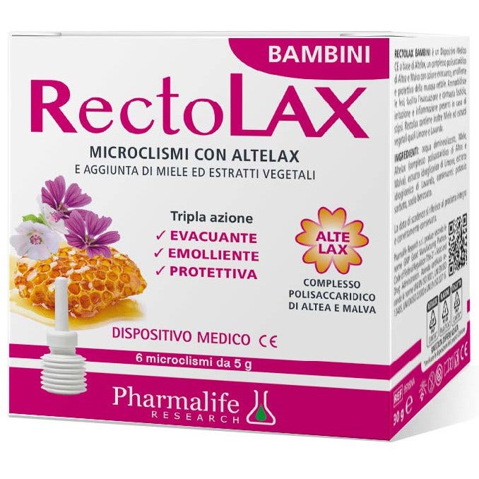 Rectolax Bambini Microclismi 6 Pezzi Da 5g  - 2