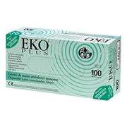 Eko Plus Guanto Lattice Superficie Liscia Talcato Taglia Medium 100 Pezzi  - 1