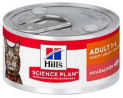 Hill's Science Plan Gatto Adult Al Salmone Lattina 82gr-2