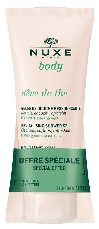 Nuxe Rêve De Thé Gel Doccia Rigenerante 2x200ml-2