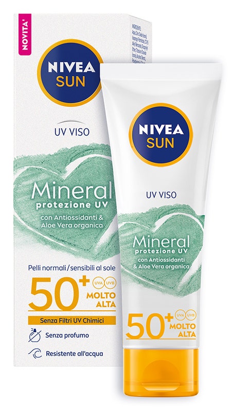 Nivea Crema UV Viso Mineral 50ml SPF50+-2