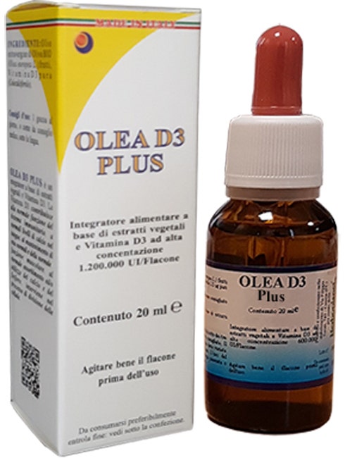 Olea D3 Plus 20ml: Integratore Vitamina D3 ad Alta Potenza-2