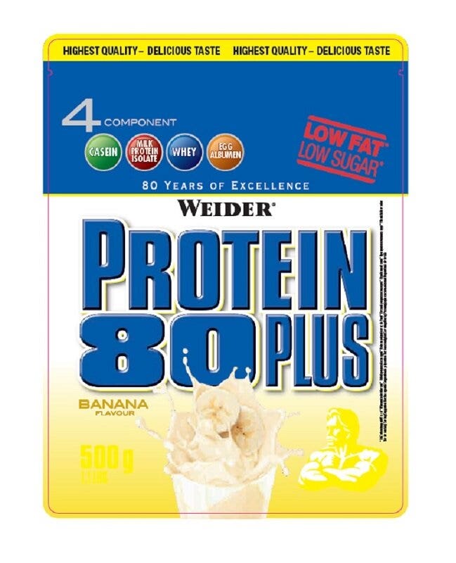WEIDER PROTEINE 80P BAN 500G-1