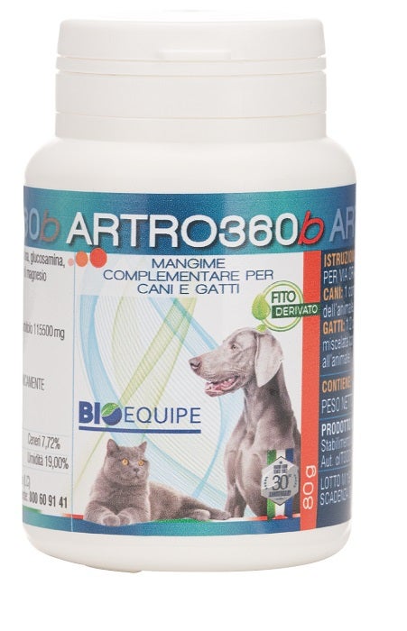 Artro360 Bio Mangime Complementare Cani/Gatti 100 Compresse-2
