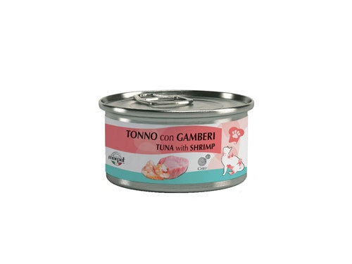 Marpet Chef Tonno Con Gamberi Cibo Umido Per Gatti Adulti Lattina 80g-2