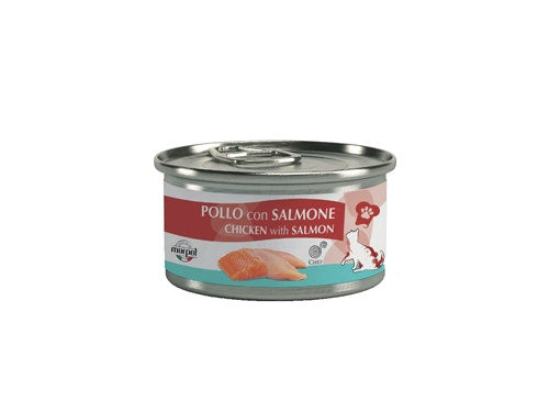 Marpet Chef Pollo E Salmone Cibo Umido Per Gatti Adulti Lattina 80g-2