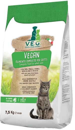 Marpet Vegan Cat Cibo Secco  Per Gatti Adulti Sacco 7,5 Kg-2