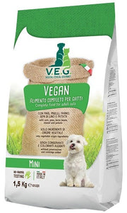 Marpet Vegan Dog Cibo Secco Per Cani Taglia Mini Sacco 1,5Kg-2