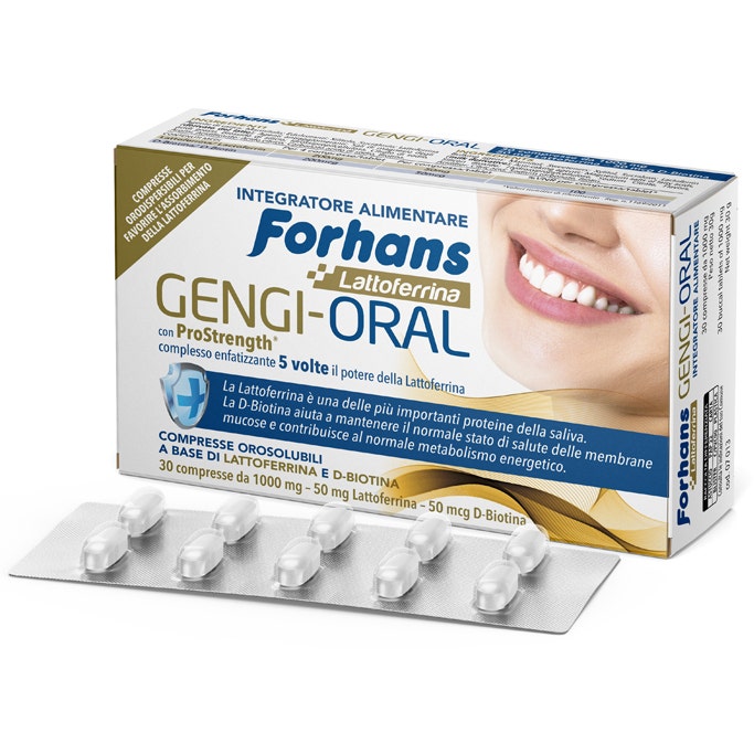 Forhans Lattoferrina Gengi Oral 30 Compresse  - 2