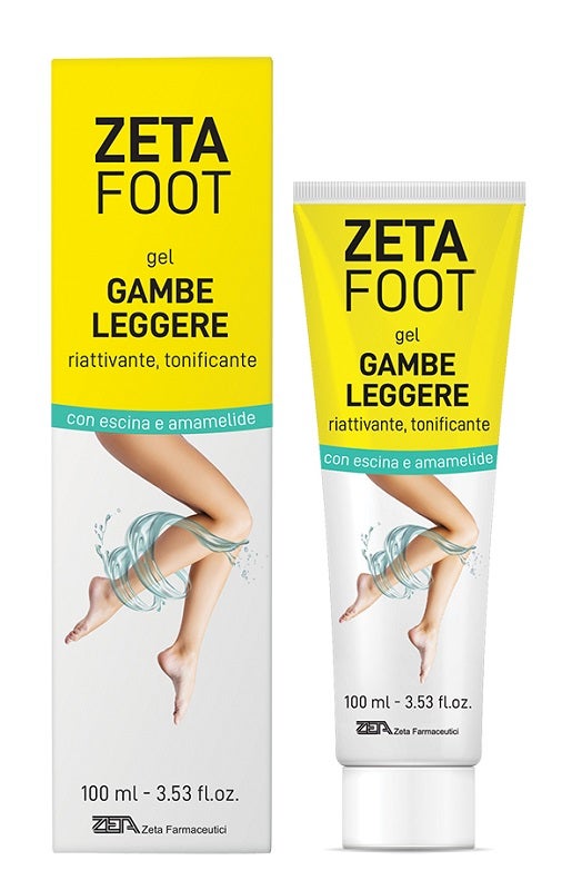 Zeta Foot Gel Gambe Leggere 100ml  - 1