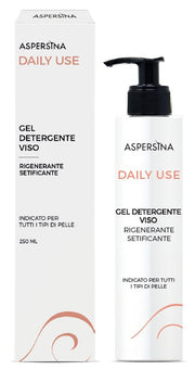 Aspersina Gel Detergente Viso Rigenerante/Setificante 250ml-2