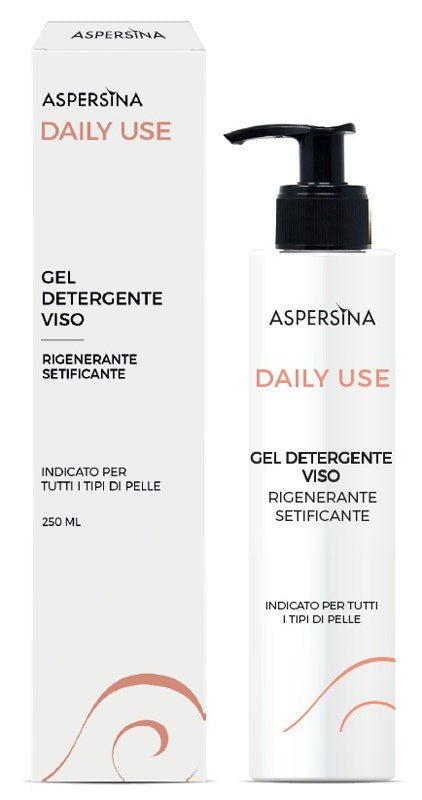 Aspersina Gel Detergente Viso Rigenerante/Setificante 250ml-2