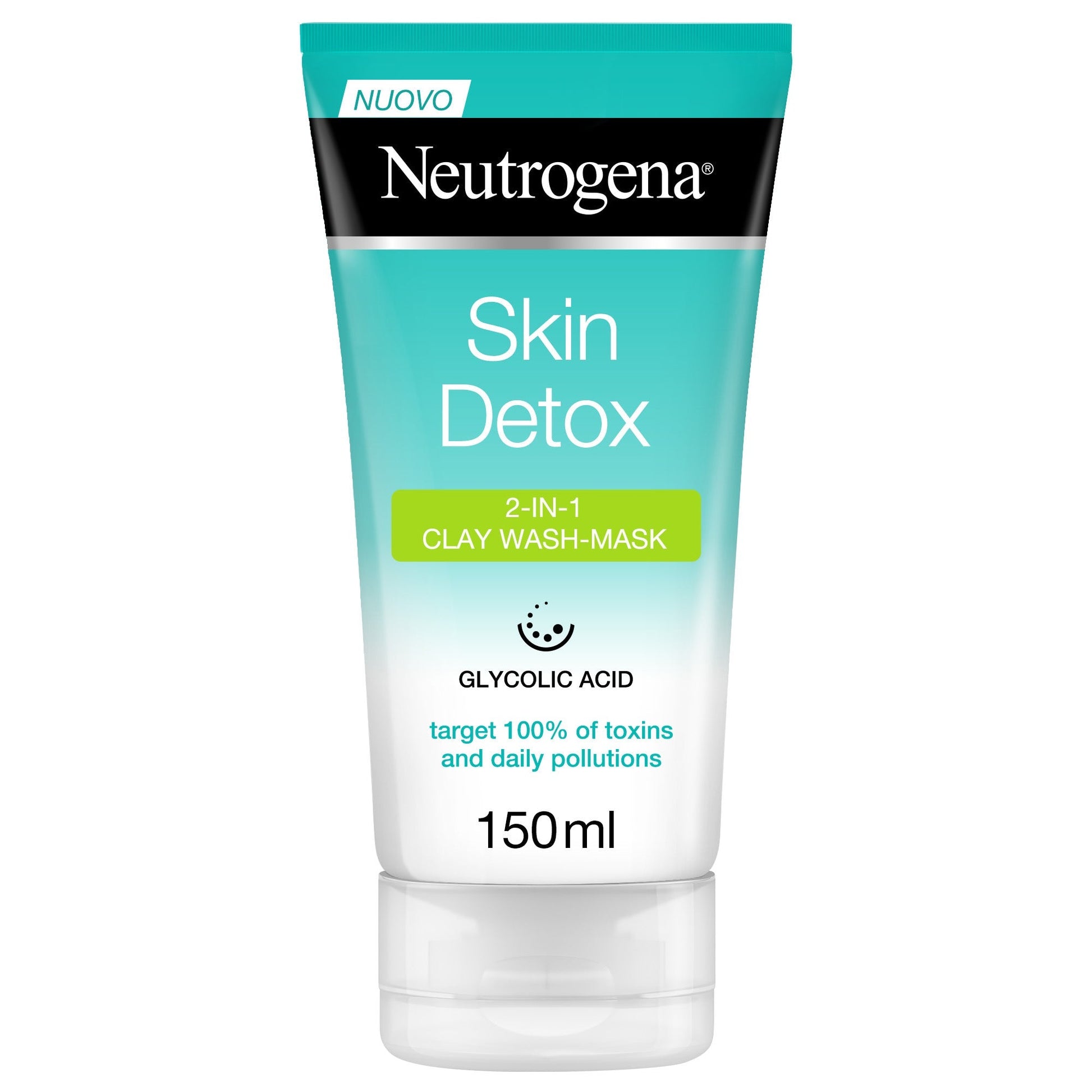 Neutrogena Detox Maschera Purificante All' Argilla 150 ml  - 2