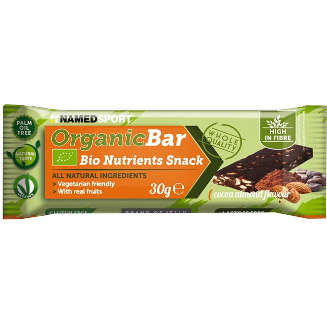Named Sport Organic Bar Cioccolato/Mandorle Barretta 30g  - 3