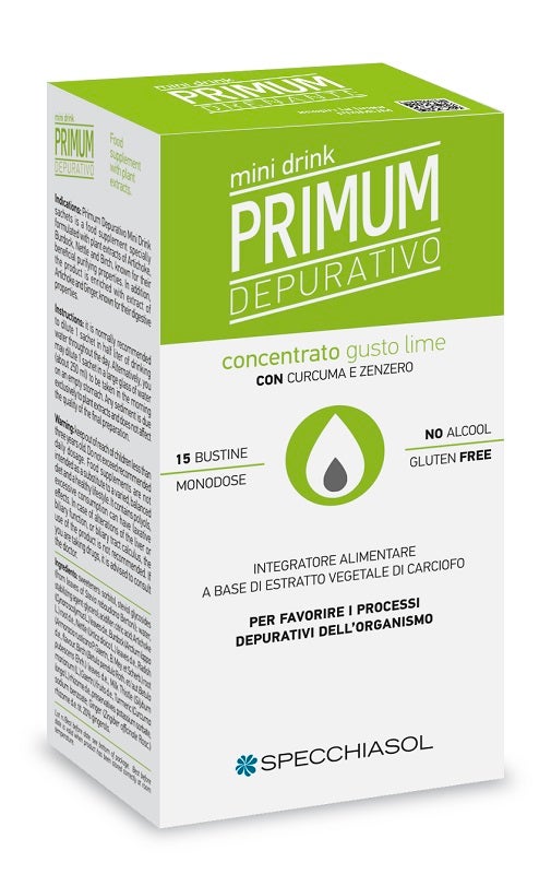 Primum Depurativo Gusto Lime Minidrink 15 Bustine -2