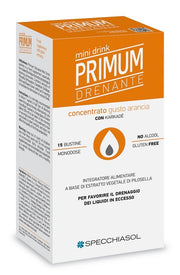 Primum Drenante Gusto Arancia Minidrink 15 Bustine -2