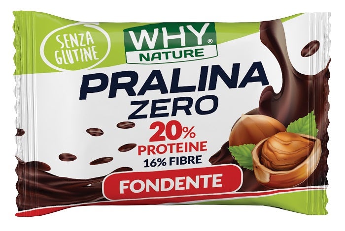 Why Nature Pralina Zero Cioccolato Fondente 10g  - 1