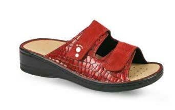 Podartis Alipes Cocco Rosso Calzatura Ortopedica Da Donna N.37-2